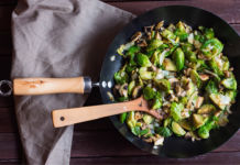 Rosenkohl-Champignon-Pfanne Rosenkohl