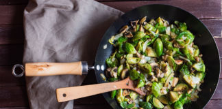 Rosenkohl-Champignon-Pfanne Rosenkohl