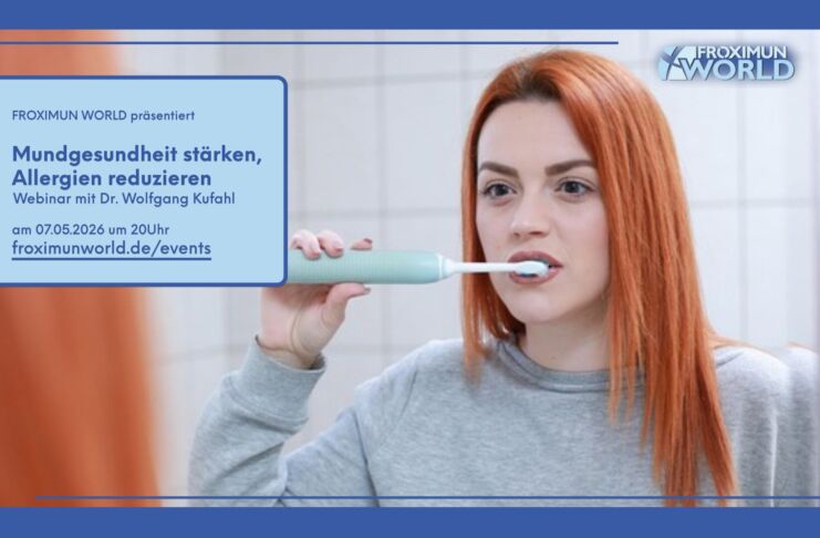 Mundgesundheit stärken, Allergien reduzieren – Webinar mit Dr. Wolfgang Kufahl