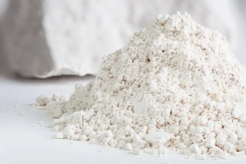 Zeolith als feines Mineralpulver
